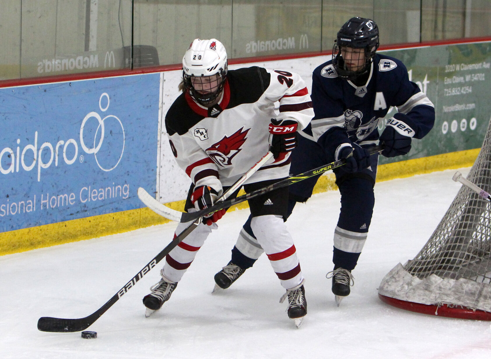 Hudson at Chippewa Falls/Menomonie girls hockey 1-17-23